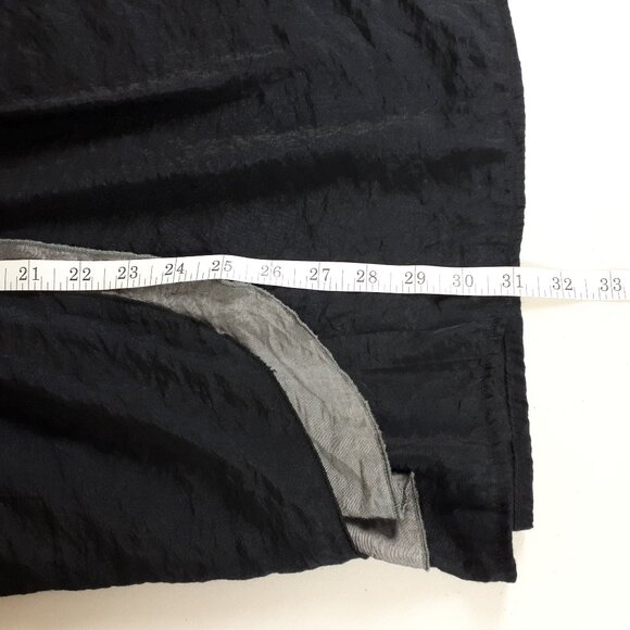 Glam & Fame Black Grey Sleeveless Tunic Top - Picture 7 of 10